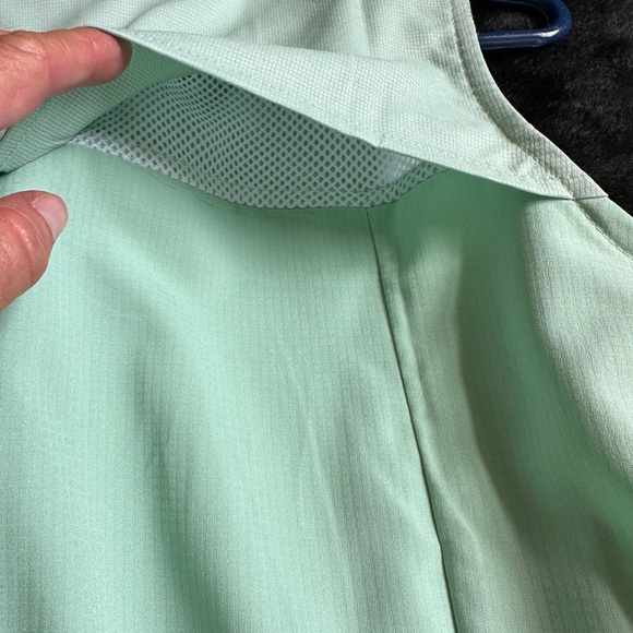 😱 NWT Columbia PFG Tamiami Sleeveless button up in Gullfoss Green size XL - Picture 11 of 11